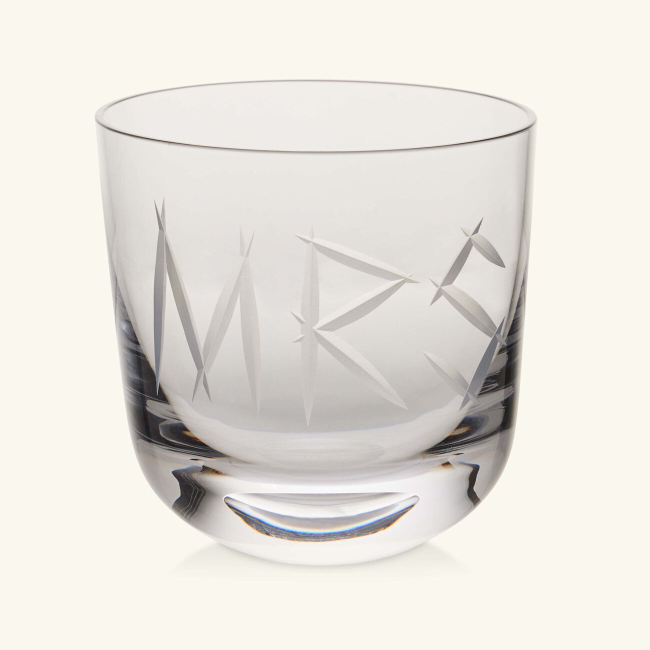 ABC MRS Drinking Glass Clear ruckl abc mrs drinking glass clear