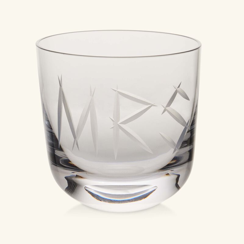 ABC MRS Drinking Glass Clear ruckl abc mrs drinking glass clear