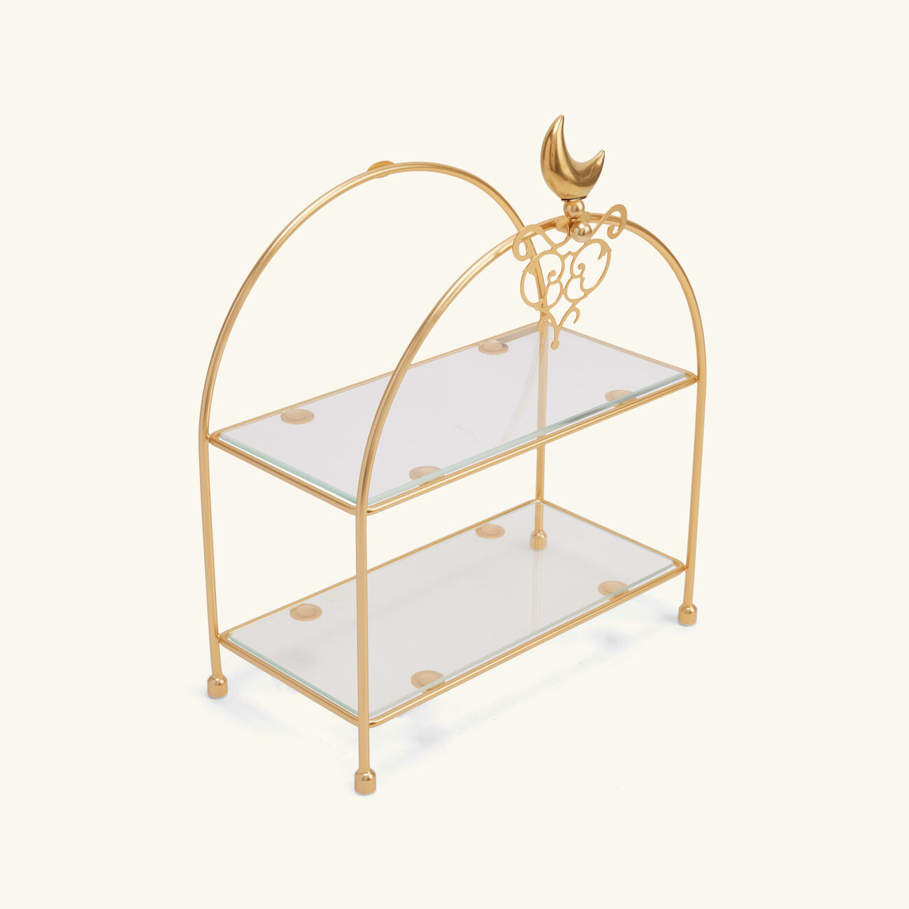 villari extravaganza cake stand gold