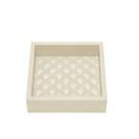 Leather Tray Quilted Padded, small