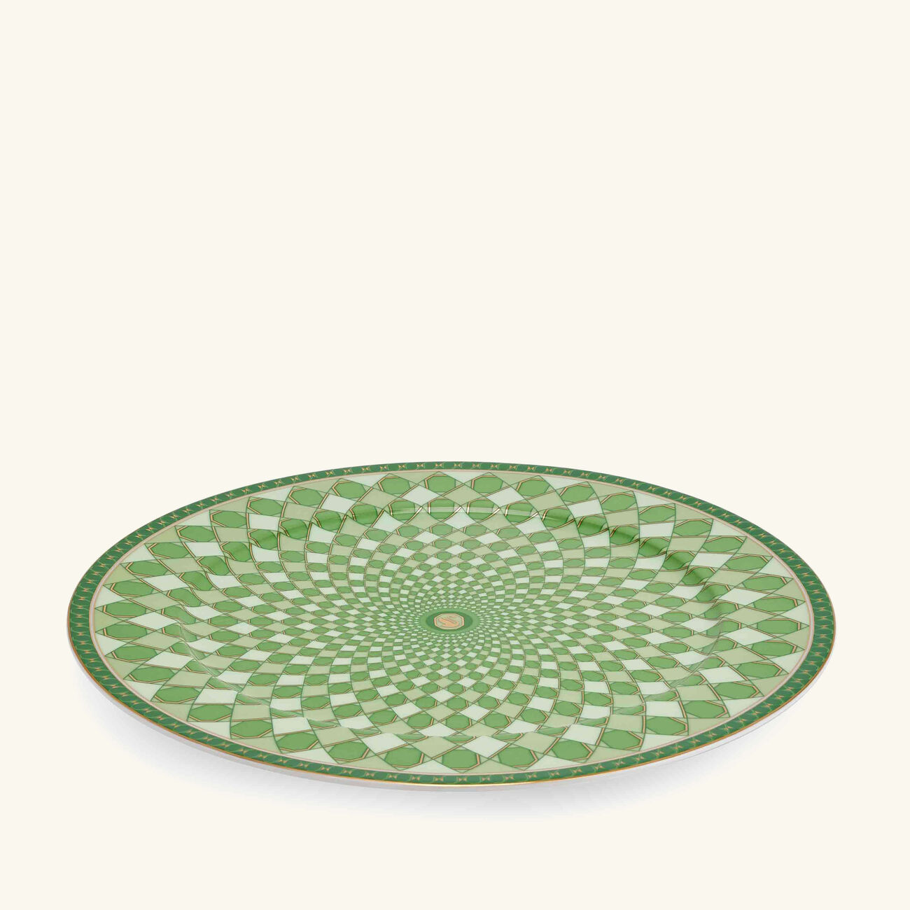 Signum Fern Charger Plate Round Green 33cm rosenthal signum fern charger plate round green 33cm
