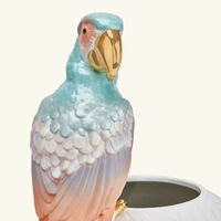 Macaw Bird Vase Large Red lladro macaw bird vase large red