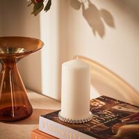 Babylone Candle Holder Silver Plated christofle babylone candle holder silver plated