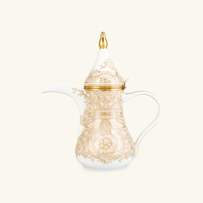 Barocco Coffee Pot Beige versace barocco coffee pot beige