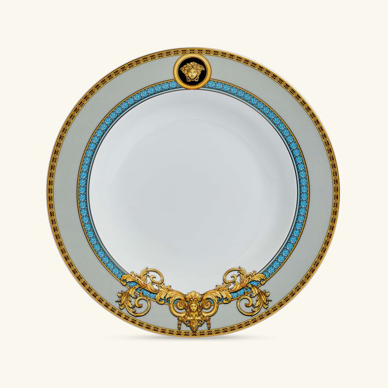 Prestige Gala Soup Plate Blue 22cm versace prestige gala soup plate blue 22cm
