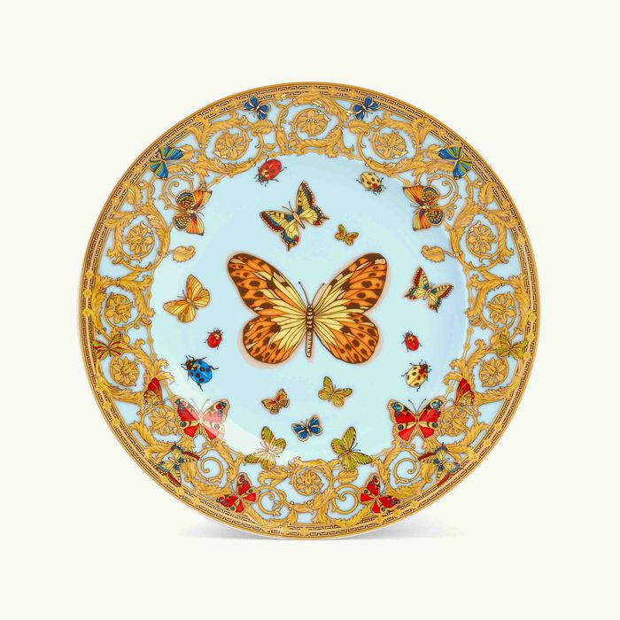 le jardin de versace plate round 18cm