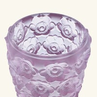 Anemones Votive Mini Pink lalique anemones votive mini pink