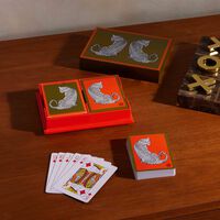 jonathan adler leopard lacquer card set