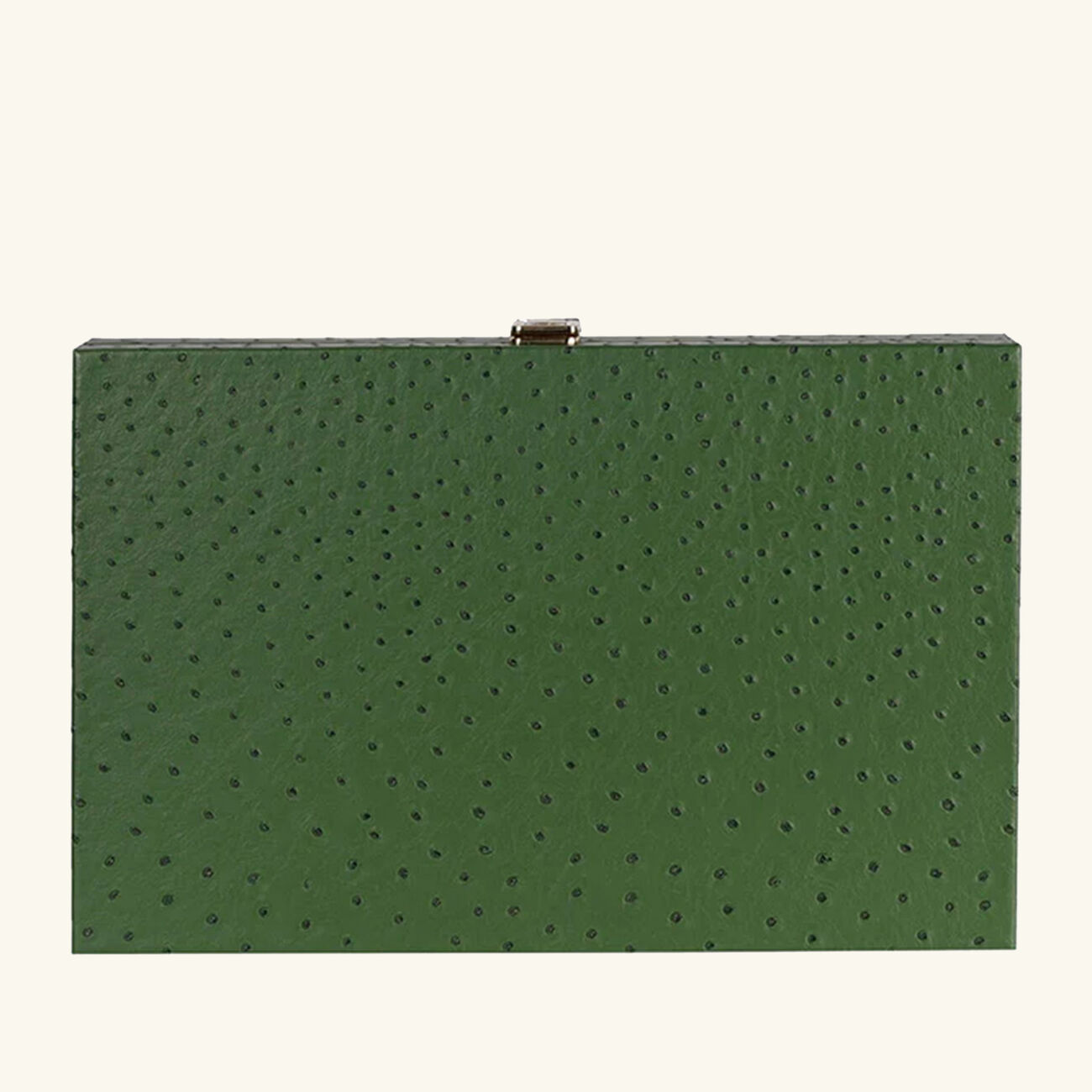 vido forest green ostrich backgammon set