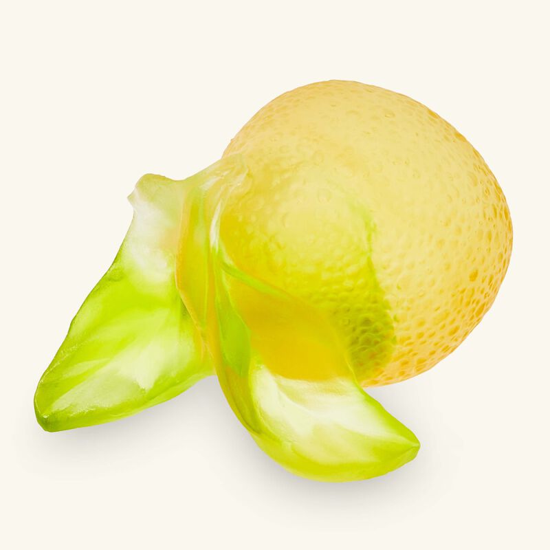 دوم منحوتة سيتروس ليمون صفراء اللون   بالحجم الصغير   إصدار محدود