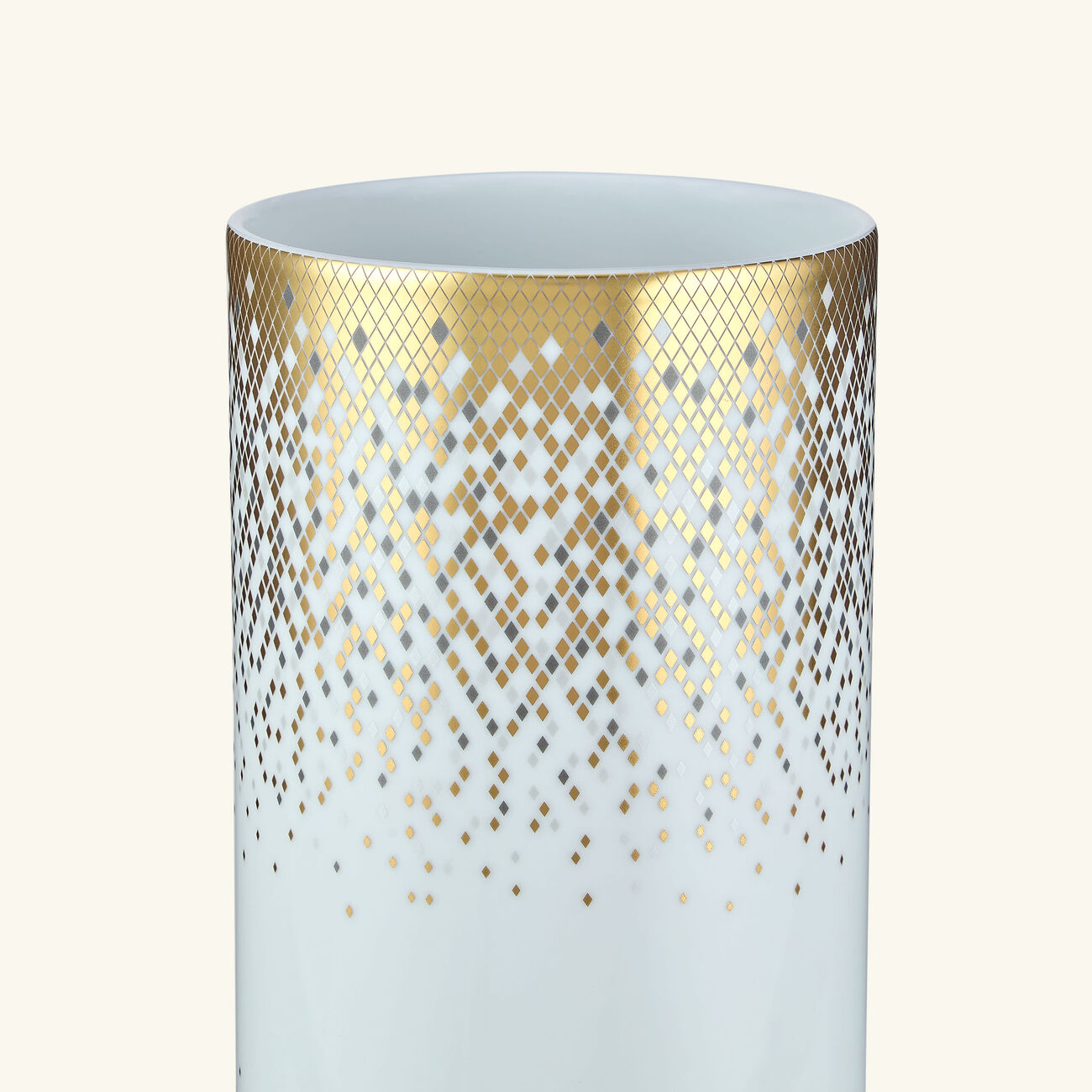 haviland souffle d or vase gold medium
