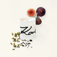 شمعة فيغ إيه بوافر نوار كارل لاغرفيلد شمعة فيغ إيه بوافر نوار