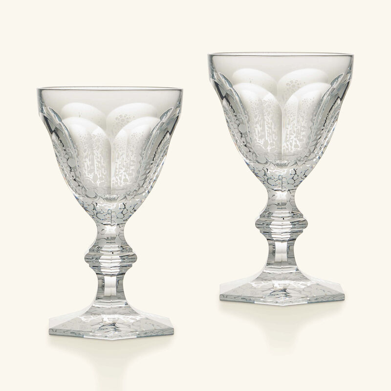 باكارا طقم هاركورت زيرو ديجري مؤلف من كأسين للمشروبات باللون الشفاف