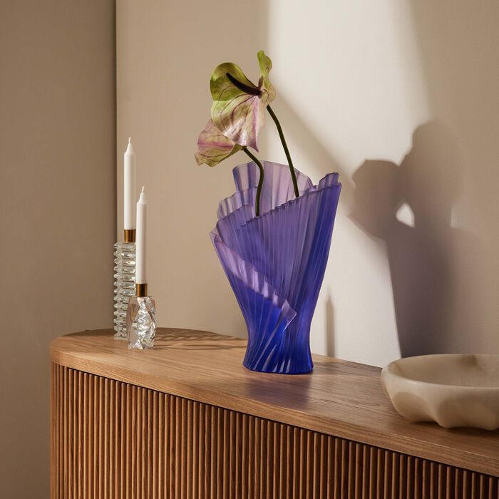 daum croisi re vase medium blue