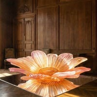 daum or d abeille centerpiece orange limited edition