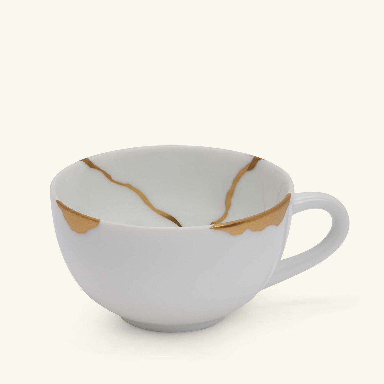 Kintsugi Coffee Cup & Saucer Black bernardaud kintsugi coffee cup saucer black
