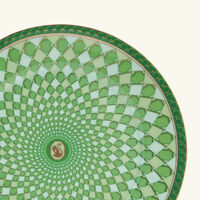 Signum Fern Plate Round Green 18cm rosenthal signum fern plate round green 18cm