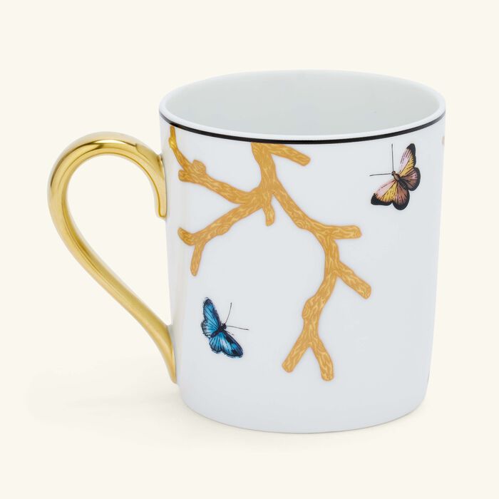 Aux Oiseaux Mug Gold bernardaud aux oiseaux mug gold
