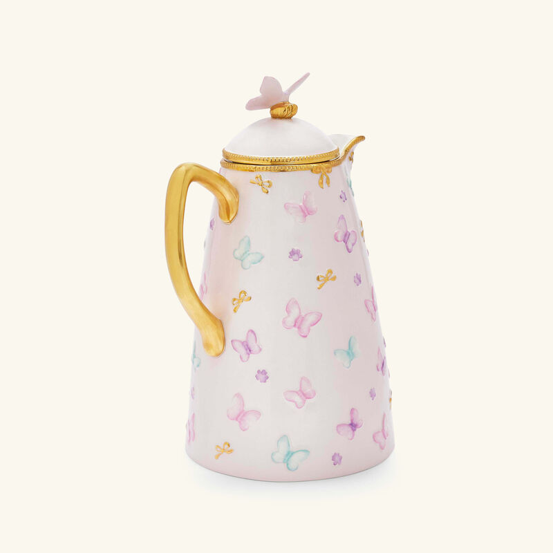 Butterfly Coffee & Tea Pot Pink villari butterfly coffee tea pot pink