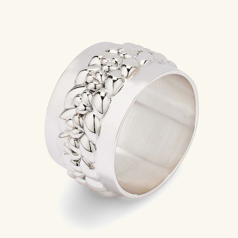 christofle babylone napkin ring silver plated