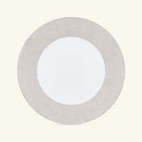 برناردو طبق الضيافة إكيوم دائري باللون الفضي 29 سم