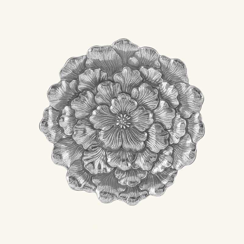 buccellati gardenia flower bowl medium silver