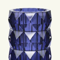 Louxor Vase Round Small Blue baccarat louxor vase round small blue