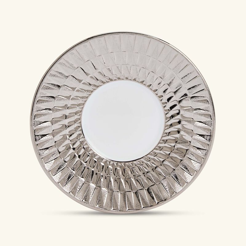 Twist Platine Espresso Cup and Saucer Set Silver 2oz bernardaud twist platine espresso cup and saucer set silver 2oz