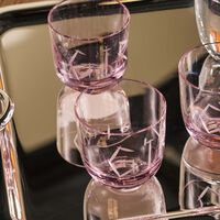 روكل كأس الشرب إيه بي سي جيرل باللون الوردي