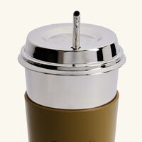 Objets Miroir Coffee Cup Stainless Steel Imperial Green christofle objets miroir coffee cup stainless steel imperial green