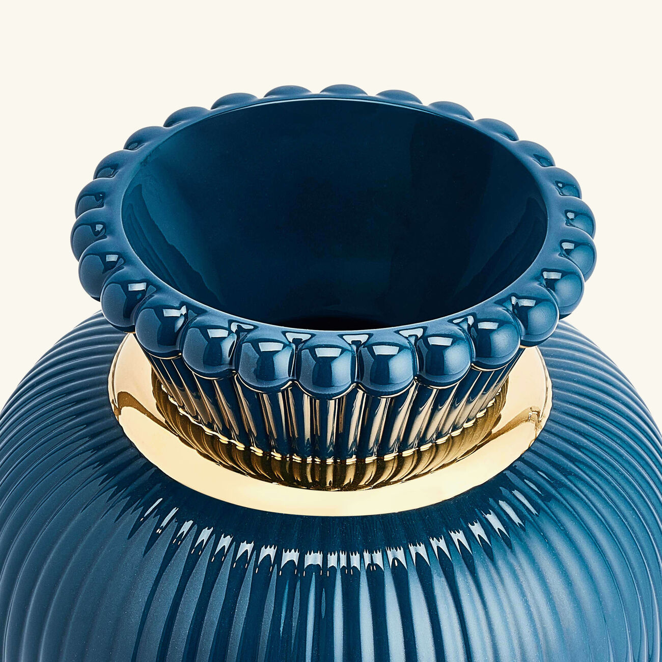 لادرو مزهرية عين العاشق متوسطة زرقاء