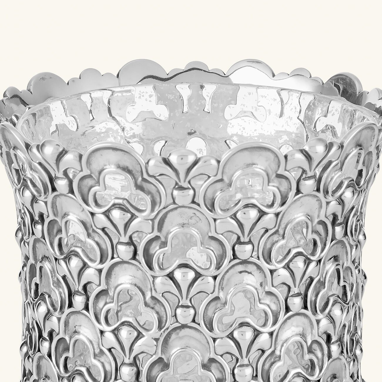 بوتشيلاتي مزهرية أوبرا فضية بحجم متوسط