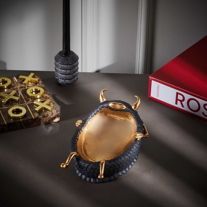 Haas Lazy Susan Tray Small Black l objet haas lazy susan tray small black