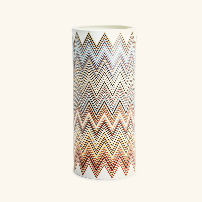 missoni home zig zag jarris high vase medium pattern