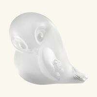 lalique piou tail down sculpture small clear