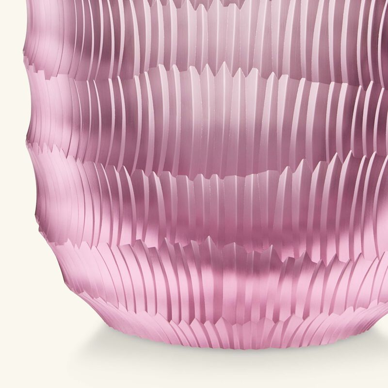 Heroine REI Vase Round Large Pink ruckl heroine rei vase round large pink