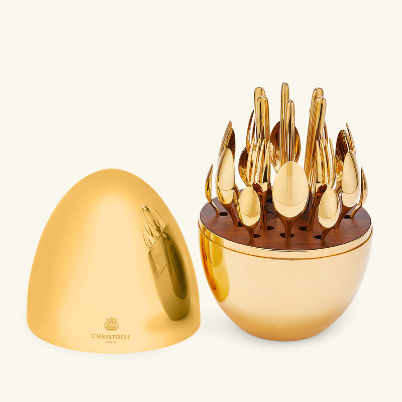 christofle mood set gold