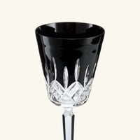 Lismore Black Wine Glass Large Black Set Of 2 waterford lismore black wine glass large black set of 2