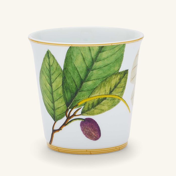 Jardin Indien Tumbler with Candle bernardaud jardin indien tumbler with candle