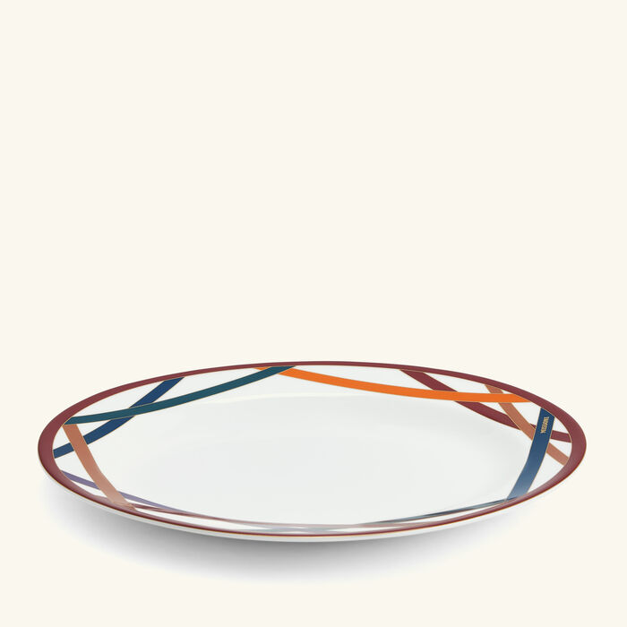 Nastri Serving Platter Oval 36cm missoni home nastri serving platter oval 36cm