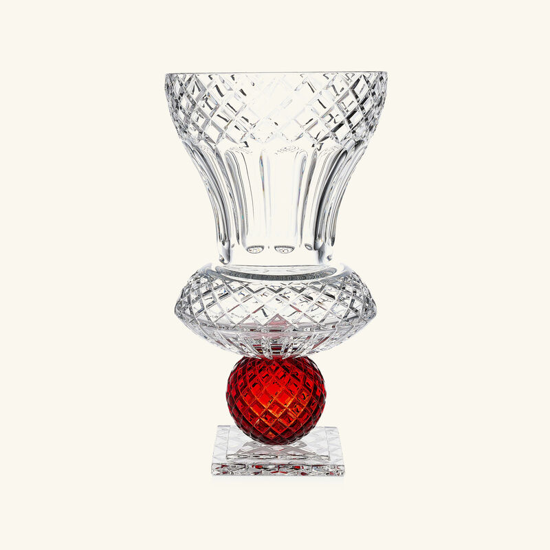 Katherina Flared Vase Large Red mario cioni c katherina flared vase large red