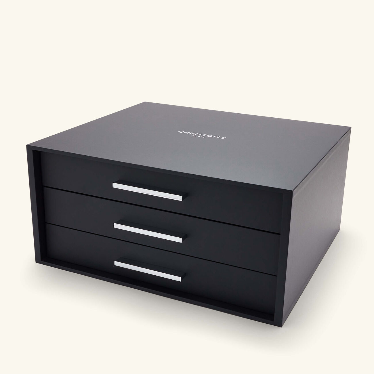 كريستوفل طقم الفضيات مارلي مؤلف من 75 قطعة باللون الفضي