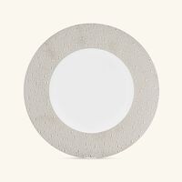 Ecume Serving Plate Round Silver 31cm bernardaud ecume serving plate round silver 31cm