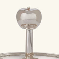christofle jardin d eden cake stand 2 tier silver plated