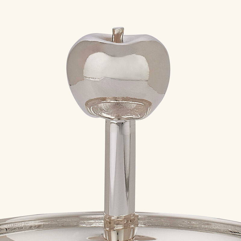 christofle jardin d eden cake stand 2 tier silver plated