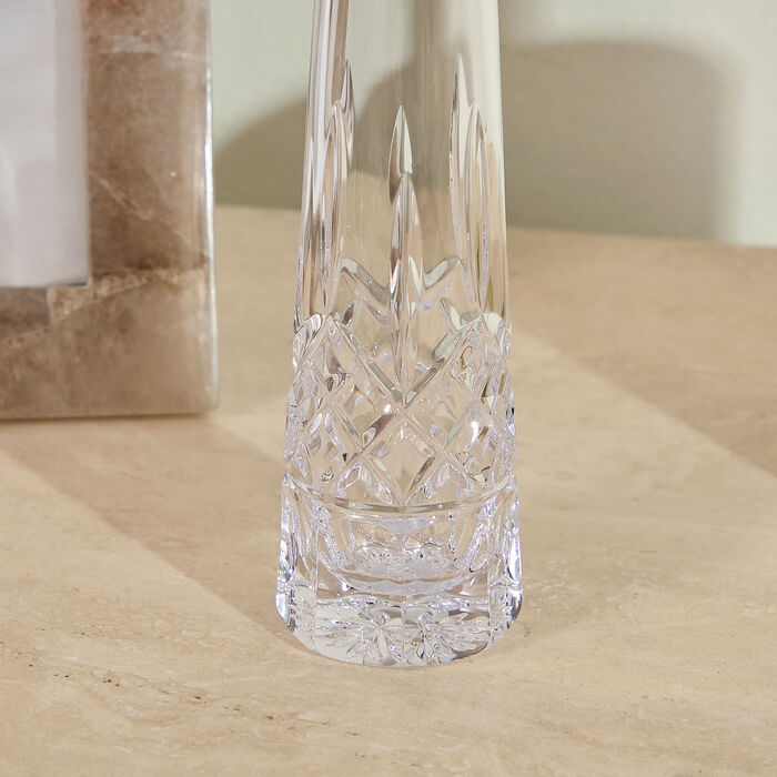 waterford lismore bud vase medium clear