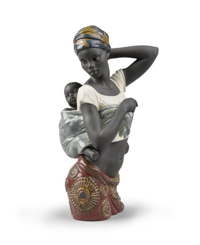 African Bond Mother Figurine, large