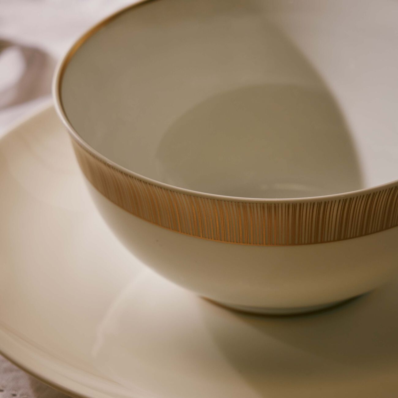 Sol Soup Bowl Round Gold 17cm bernardaud sol soup bowl round gold 17cm