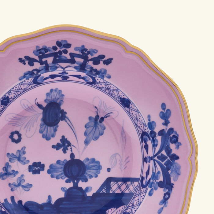 جينوري 1735 طبق الحساء أوريينتي إيتاليانو أزاليا وردي 24 سم