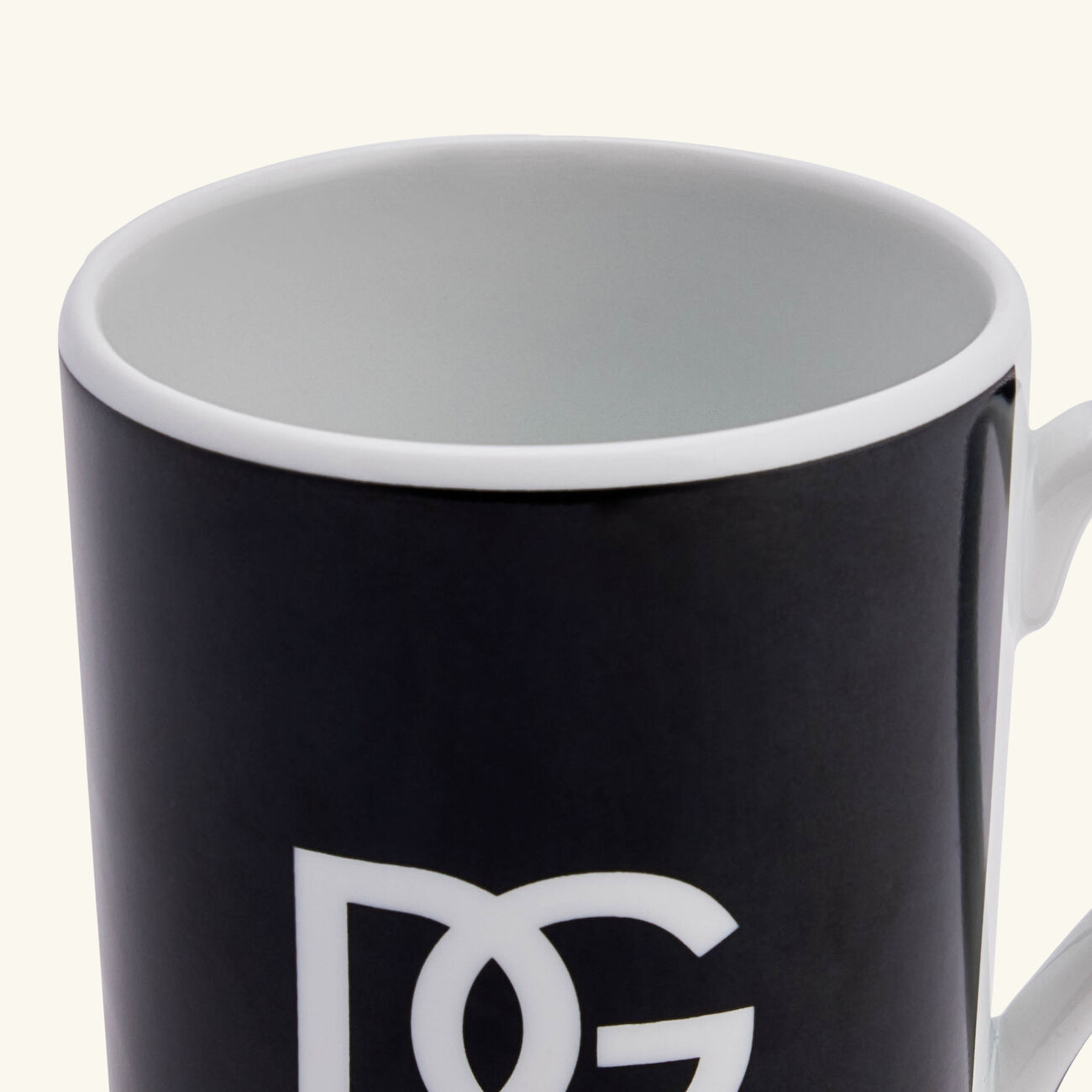 dolce gabbana casa dg logo mug pattern